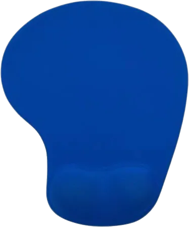 Mousepad con Gel con Apoyo Azul