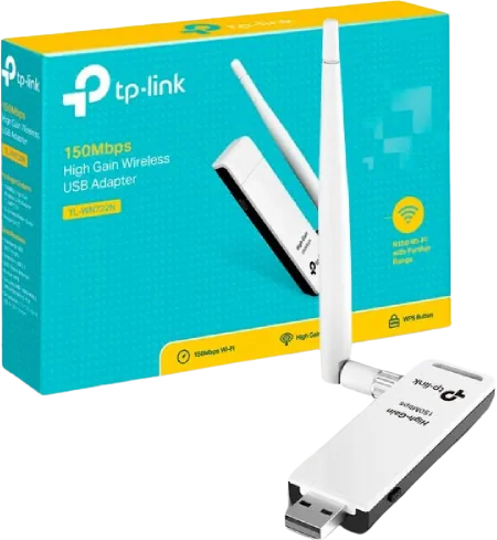Adaptador WIFI USB TP-Link TL-WN722N 150MBPS